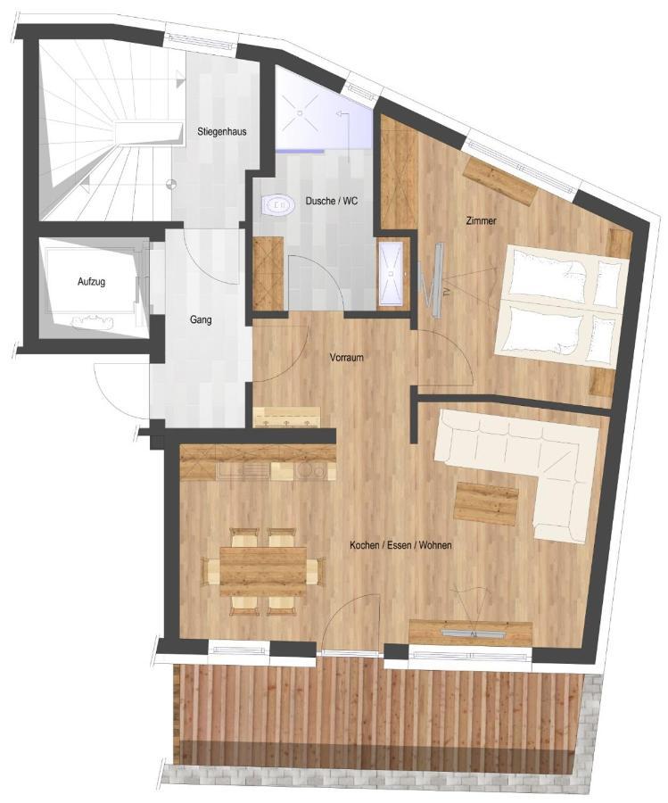 Chalet Nr.121 普范德斯 外观 照片